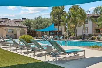 Two resort-style swimming pools